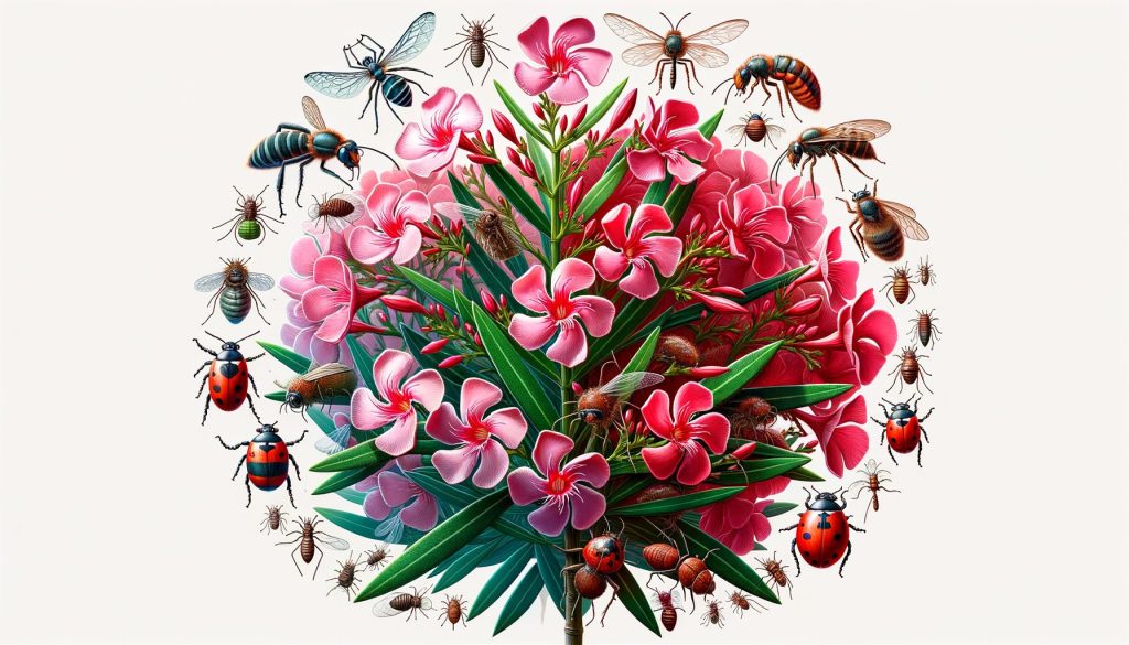 De Invloed van Oleander Planten op de Balans van Schadelijke Insectenpopulaties