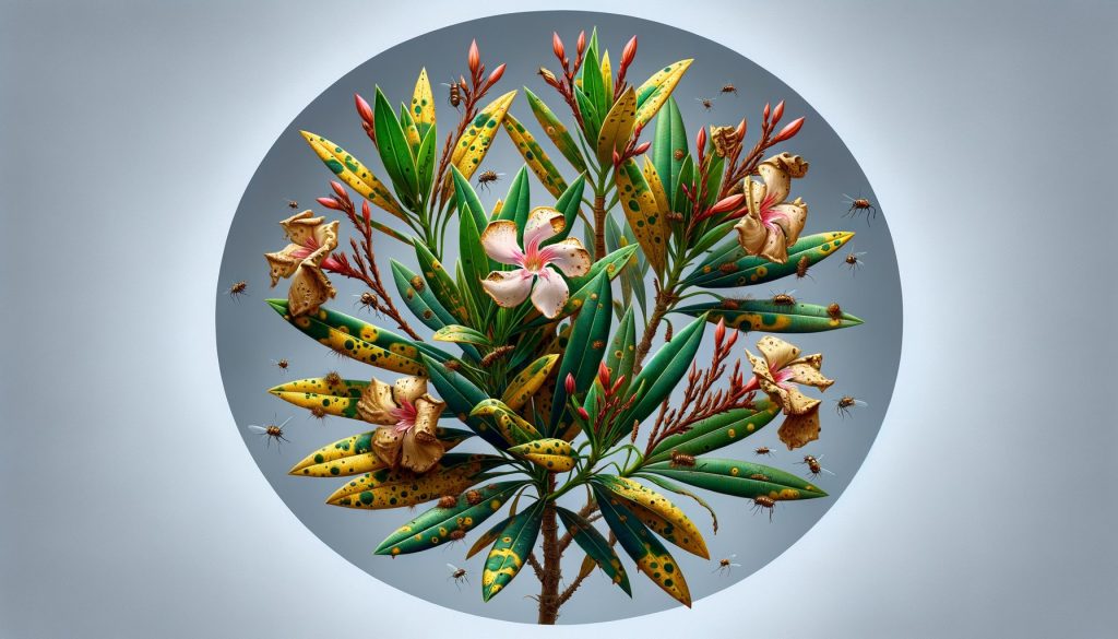 Veelvoorkomende Ziekten en Plagen bij Oleander Planten